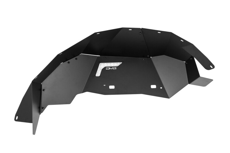 Ford Bronco Inner Fender Liners - Rear - DV8 Offroad - Aluminum - Satin Black - `21-`25